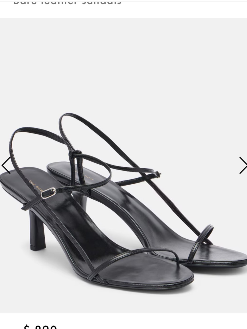 The Row Bare Sandal 39